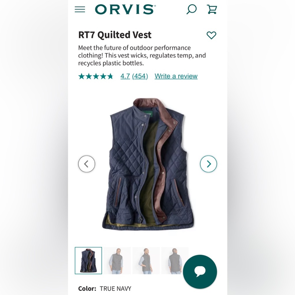 RT7 Quilted Vest
